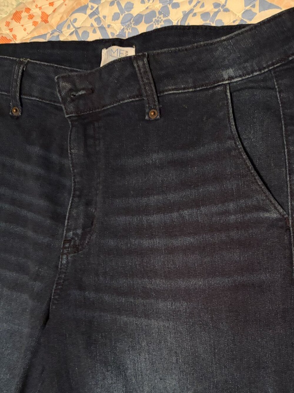 TIME AND TRU FLARED BLUE JEANS SIZE 14 - Picture 6 of 10